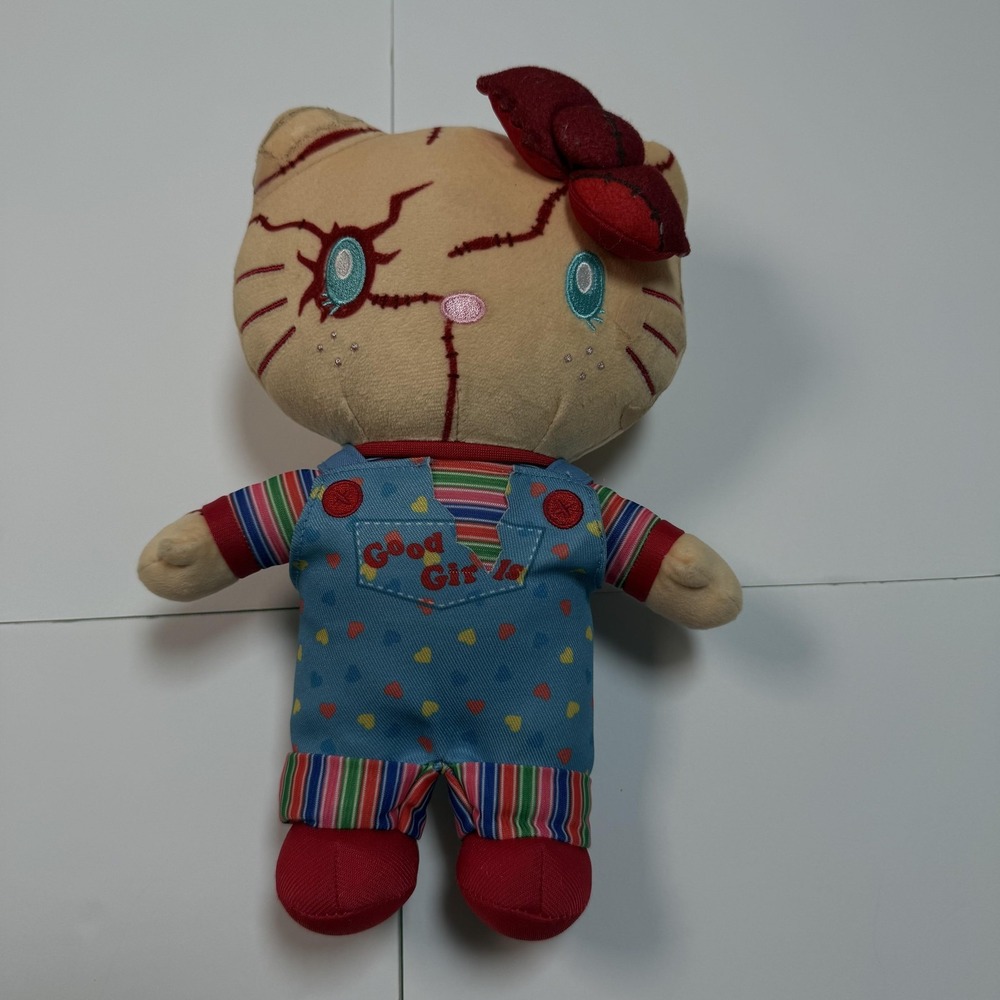 Hello Kitty Chucky Child's Play 9" inch‎ Plush Stuffed Doll Japanese Kawaii Gift